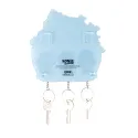 SONIC KEY HANGER WITH KEYRING