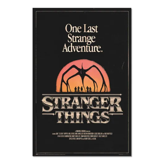 STRANGER THINGS S5 3 POSTER