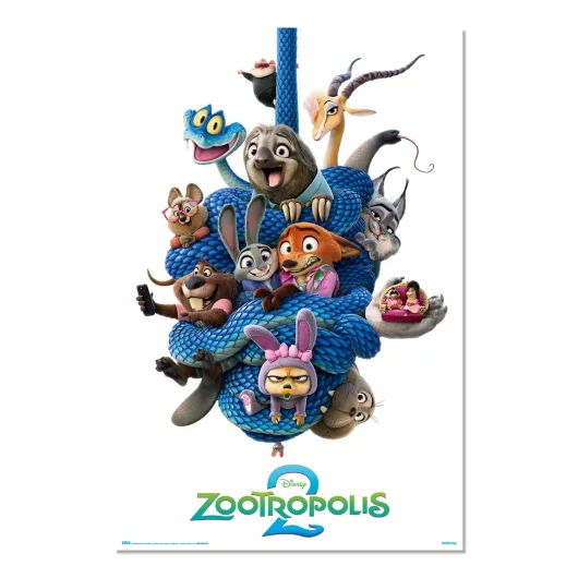 DISNEY ZOOTROPOLIS 2 POSTER