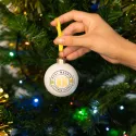 REAL MADRID SET OF 4 CHRISTMAS BALLS