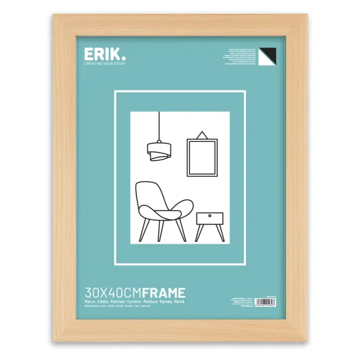 30X40CM MDF BEECH FRAME