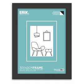 POSTER FRAME 30X40 CM MDF BLACK