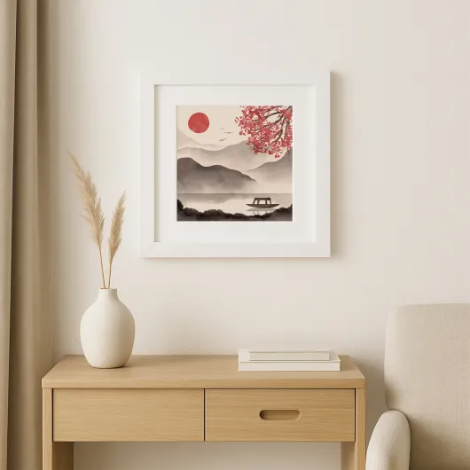 FRAME 30X30 CM MDF WHITE