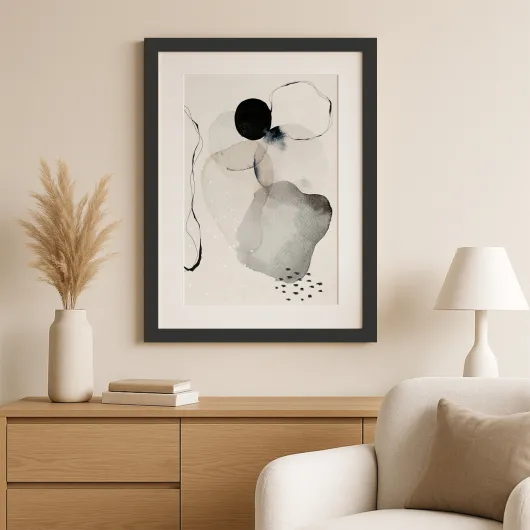 POSTER FRAME A2 42X59,4 CM MDF BLACK