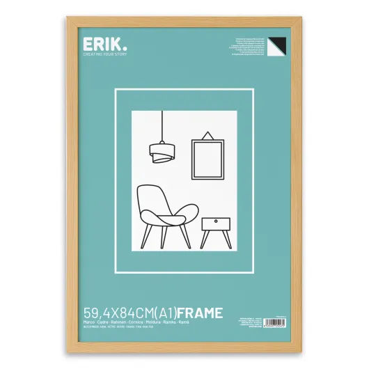 A1 59.4X84CM MDF BEECH FRAME