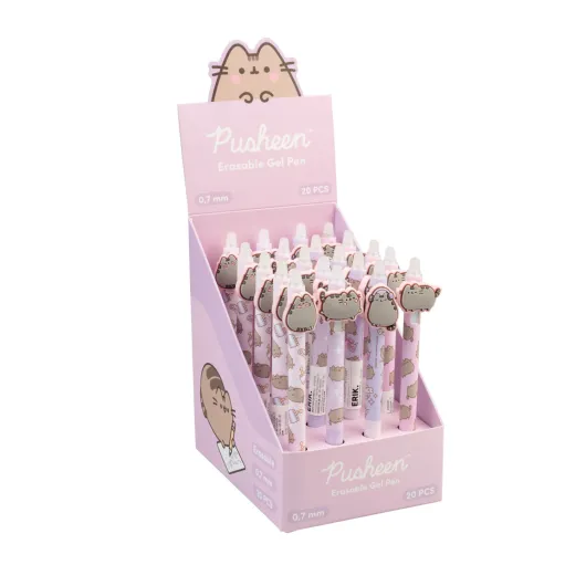 PUSHEEN MOMENTS SET OF 20 ERASABLE GEL PENS