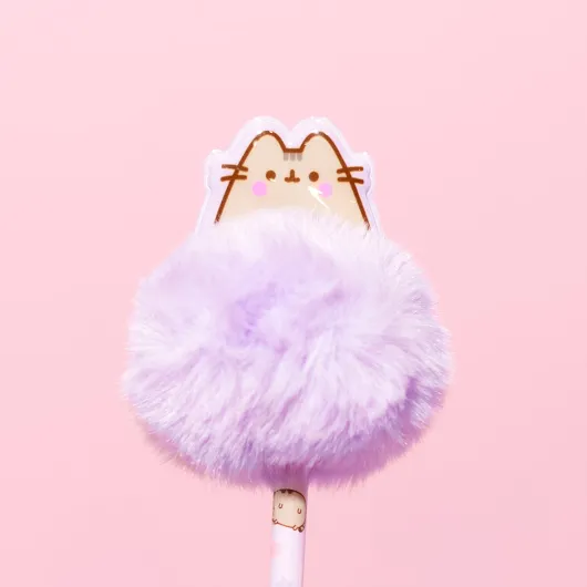 SET OF 10 PUSHEEN MOMENTS PENS WITH POMPON