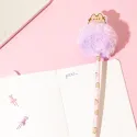 SET OF 10 PUSHEEN MOMENTS PENS WITH POMPON