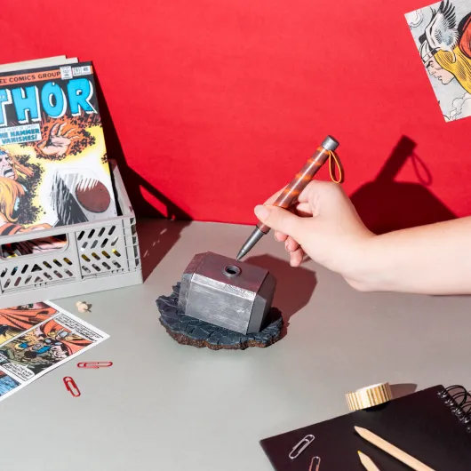MARVEL THOR - HAMMER PEN AND STAND