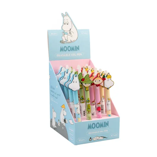MOOMIN SET OF 20 ERASABLE GEL PENS