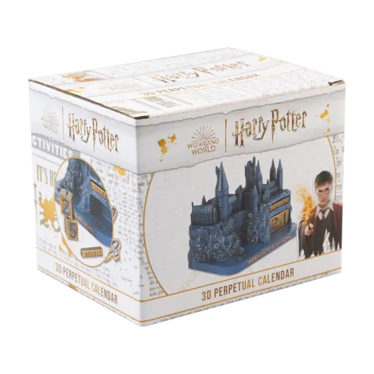 HARRY POTTER HOGWARTS 3D PERPETUAL CALENDAR