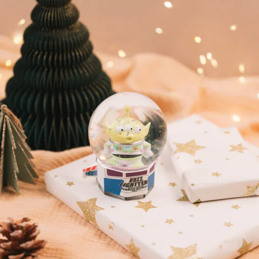 DISNEY PIXAR TOY STORY ALIEN REMIX BUZZ LIGHTYEAR SNOW GLOBE