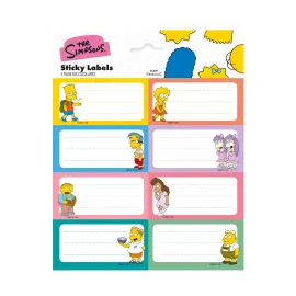 THE SIMPSONS SELF-ADHESIVE LABELS