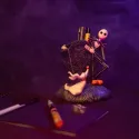 DISNEY THE NIGHTMARE BEFORE CHRISTMAS PEN HOLDER WITH STATIONERY SET