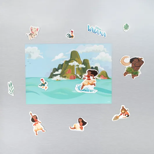 DISNEY MOANA DIE-CUT MAGNET SET