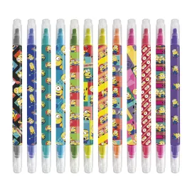 MINIONS SET OF 12 ERASABLE MARKERS