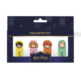 HARRY POTTER SET OF 4 HIGHLIGHTERS WITH TOPPER 2