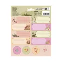 FOREST ANIMALS SELF-ADHESIVE LABELS