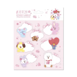 BT21 PREMIUM SELF-ADHESIVE LABELS