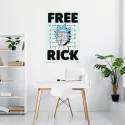RICK & MORTY FREE RICK POSTER