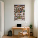 REAL MADRID LEGENDS BY MORALES DE LOS RIOS POSTER