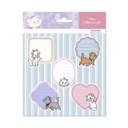 DISNEY THE ARISTOCATS MARIE PREMIUM SELF-ADHESIVE LABELS