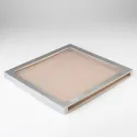 PREMIUM VINYL FRAME 32X32 CM MDF SILVER