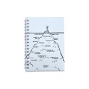EXITO BY PEDRITA PARKER A5 COVERED NOTEBOOK
