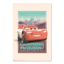 DISNEY PIXAR CARS VINTAGE POSTER