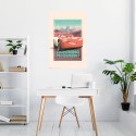 DISNEY PIXAR CARS VINTAGE POSTER