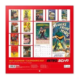 RETRO SCI-FI 2027 30X30 CALENDAR 2