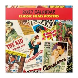 CLASSIC CINEMA 2027 30X30 CALENDAR