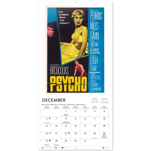CLASSIC CINEMA 2027 30X30 CALENDAR
