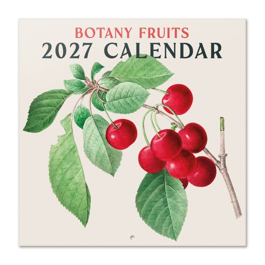 BOTANY FRUITS 2027 30X30 CALENDAR