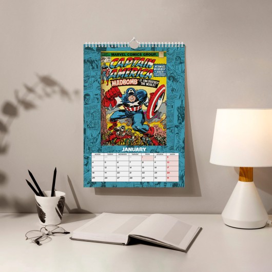 MARVEL COVERS 2027 A3 CALENDAR
