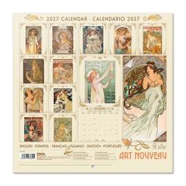 ART NOUVEAU 2027 30X30 CALENDAR 2