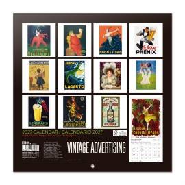 VINTAGE ADVERTISING 2027 30X30 CALENDAR 2