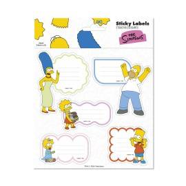 THE SIMPSONS PREMIUM SELF-ADHESIVE LABELS