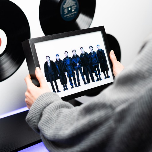 BTS LED FRAMED PRINT