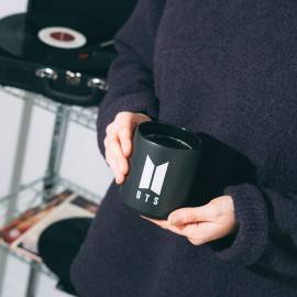 BTS LOGO WHITE MUG 2