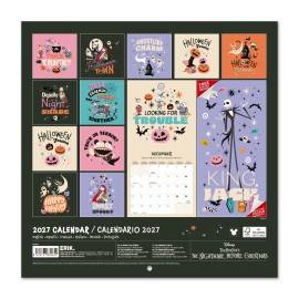 DISNEY THE NIGHTMARE BEFORE CHRISTMAS 2027 30X30 CALENDAR 2