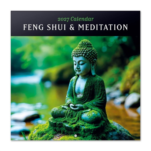 FENG SHUI & MEDITATION 2027 30X30 CALENDAR