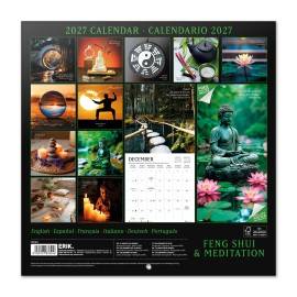 FENG SHUI & MEDITATION 2027 30X30 CALENDAR 2