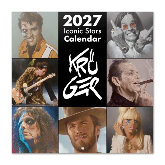 SEBASTIAN KRUGER ETERNAL STARS 2027 30X30 CALENDAR