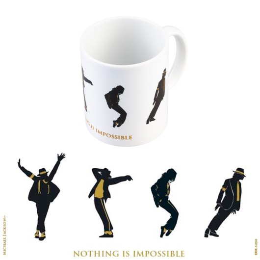 MICHAEL JACKSON NOTHING IS IMPOSSIBLE MUG