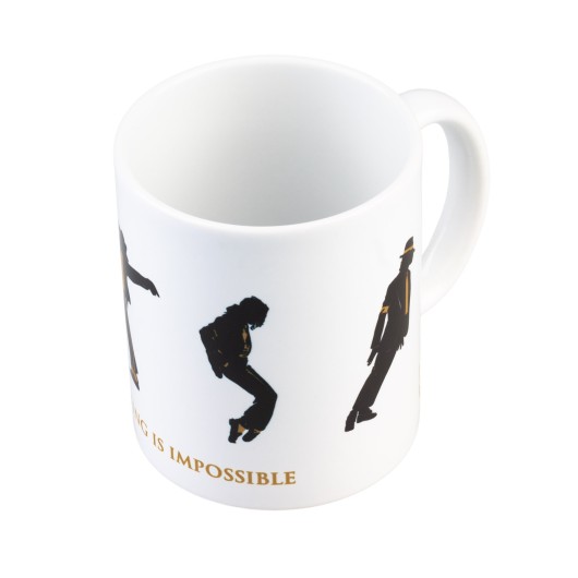 MICHAEL JACKSON NOTHING IS IMPOSSIBLE MUG