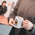 MICHAEL JACKSON KING OF POP WHITE MUG