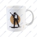 MICHAEL JACKSON KING OF POP WHITE MUG