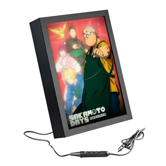 SAKAMOTO DAYS LED FRAMED PRINT