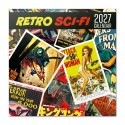 RETRO SCI-FI 2027 30X30 CALENDAR US